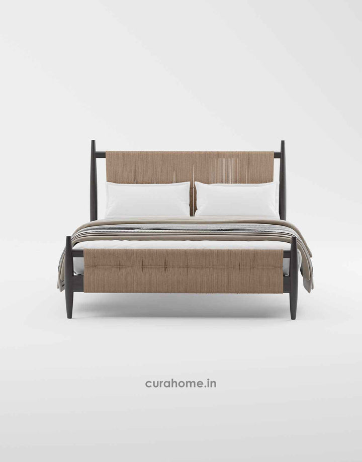 Hercule Handcrafted Bed - Premium Custom Design