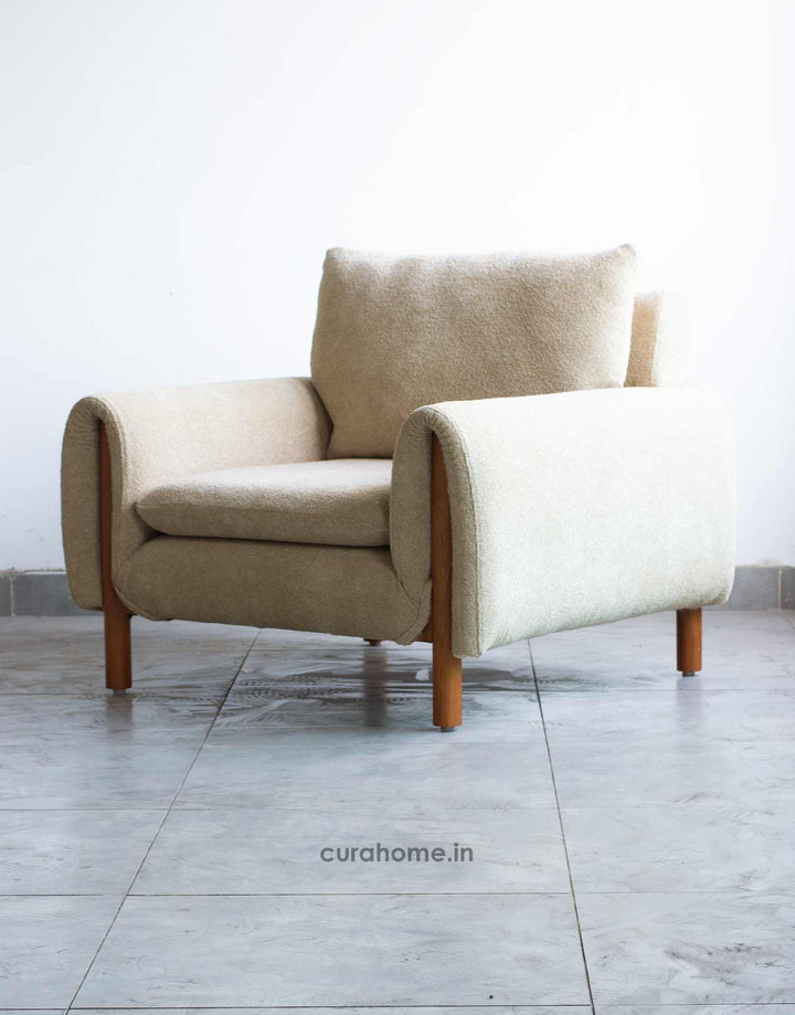 Aeries Single Seater Sofa - CURA HOME