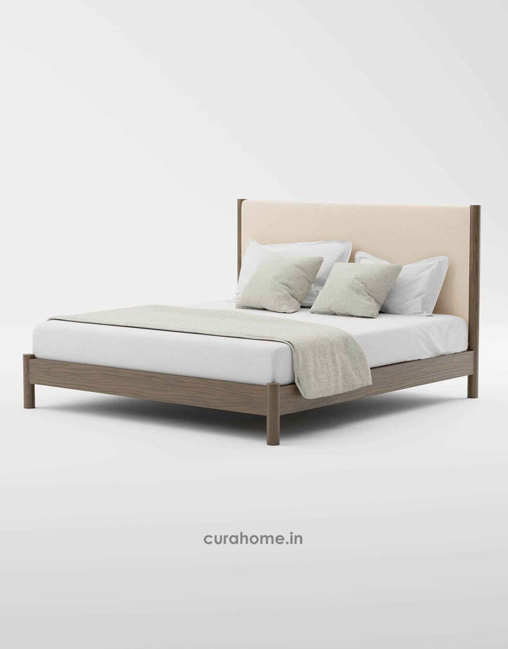 Takumi Minimalist Upholstered Bed
