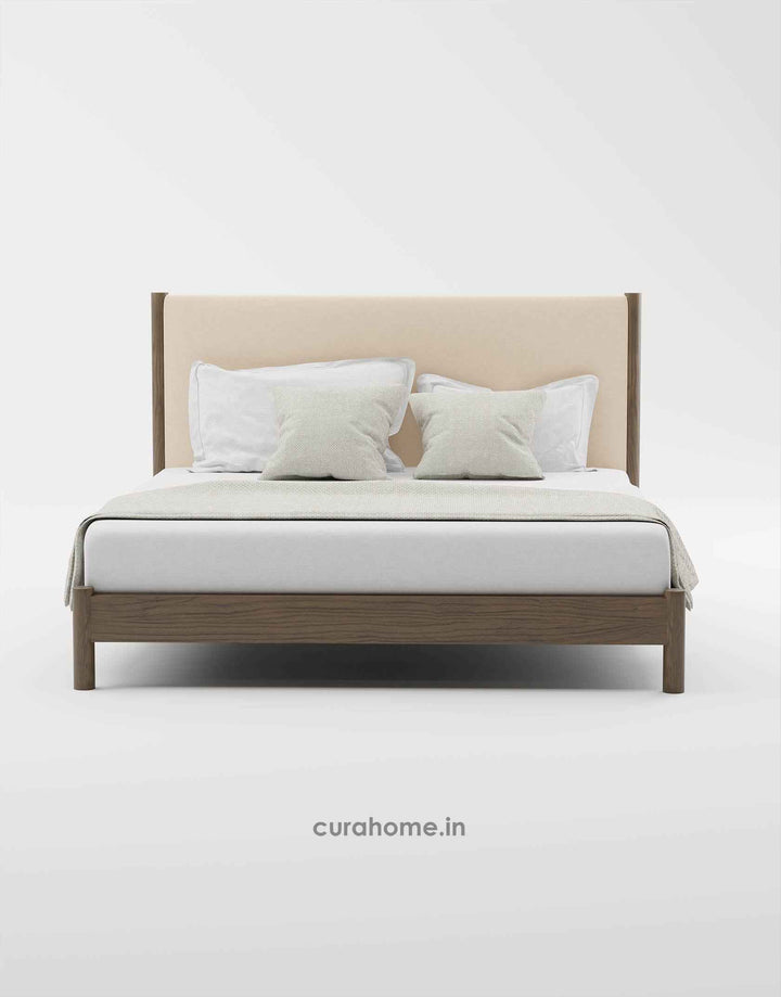 Takumi Minimalist Upholstered Bed