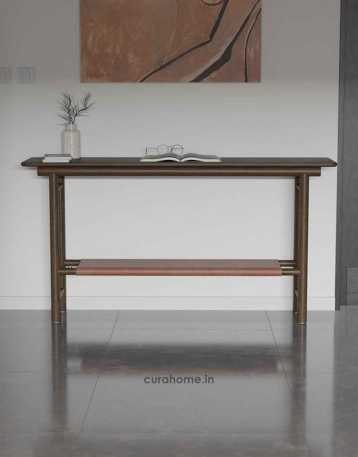 Kanso Wooden Minimalist Console Table
