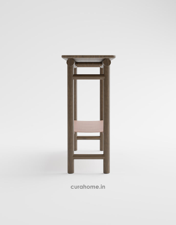 Kanso Wooden Minimalist Console Table - CURA HOME