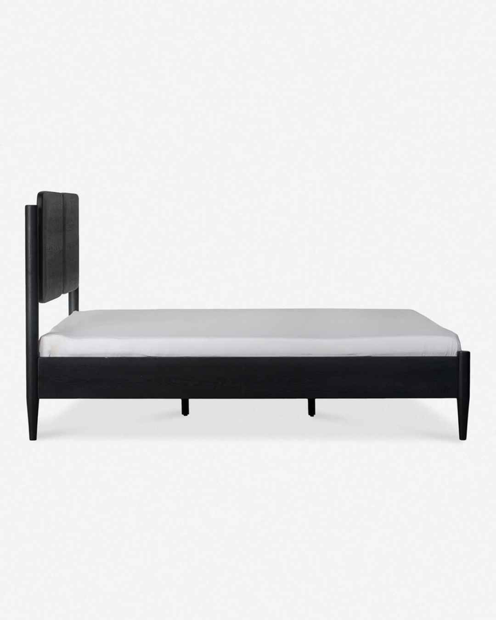 Lovella Upholstered on Ashwood Frame Bed